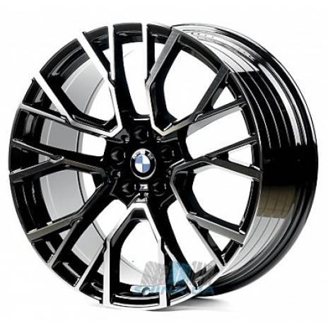 Цена на Диски Replica BMW (B506) R20 W10.5 PCD5x112 ET40 DIA66.6 gloss black machined face