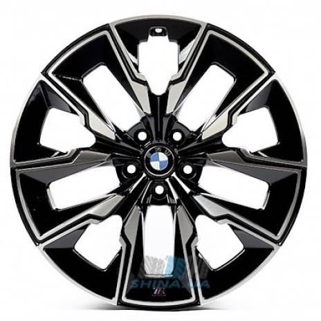 Цена на Диски Replica BMW (B538) R20 W8.5 PCD5x120 ET30 DIA72.6 black machined face