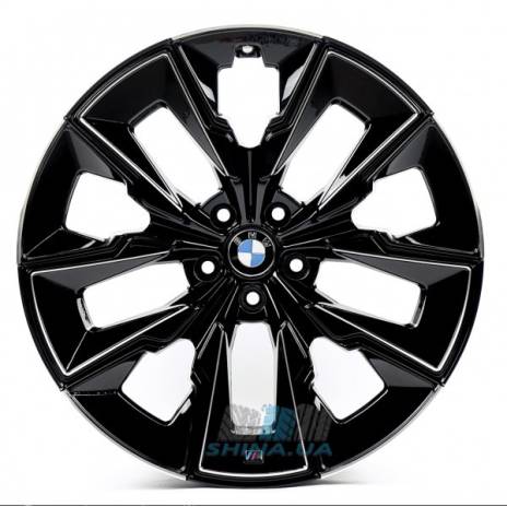 Цена на Диски Replica BMW (B538) R18 W8 PCD5x112 ET30 DIA66.6 black milling line