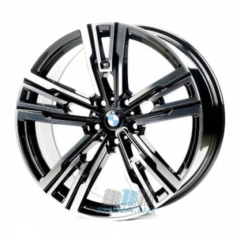 Цена на Диски Replica BMW (B543) R20 W8.5 PCD5x120 ET35 DIA72.6 black machined face