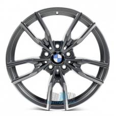 Цена на Replica BMW (B5478) R18 W8 PCD5x120 ET30 DIA72.6 dark gun metal machined face