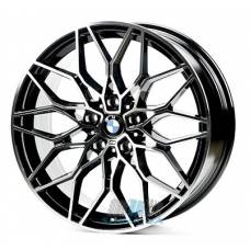 Цена на Replica BMW (B872) R20 W8.5 PCD5x112 ET26 DIA66.6 black machined face