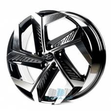 Цена на Replica Hyundai (HND1926) R19 W7.5 PCD5x114.3 ET51 DIA67.1 gloss black machined face