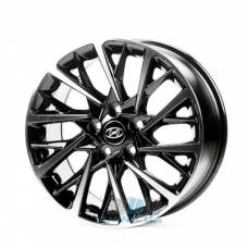 Цена на Replica Hyundai (HND241) R16 W6.5 PCD5x114.3 ET46 DIA67.1 gloss black machined face