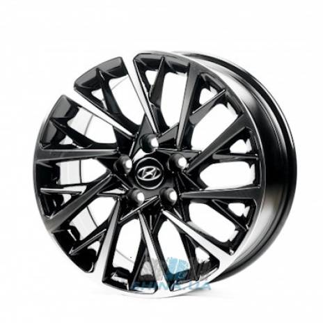 Ціна на Диски Replica Hyundai (HND241) R16 W6.5 PCD5x114.3 ET46 DIA67.1 gloss black machined face