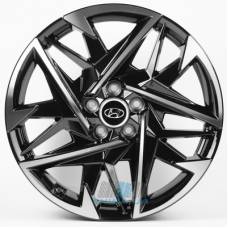 Цена на Replica Hyundai (HND296) R18 W7.5 PCD5x114.3 ET50 DIA67.1 gloss black machined face