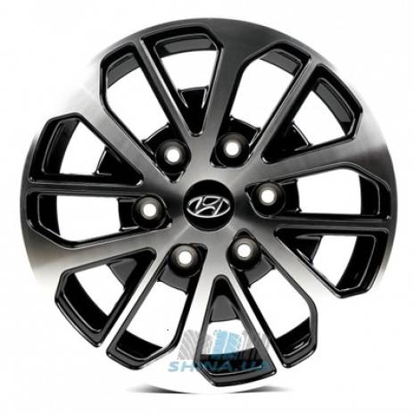 Цена на Диски Replica Hyundai (HND6128) R17 W6.5 PCD6x139.7 ET56 DIA92.5 gloss black machined face