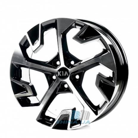 Цена на Диски Replica Kia (KI1928) R18 W7.5 PCD5x114.3 ET51 DIA67.1 gloss black machined face