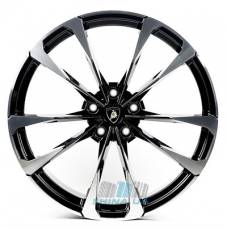 Ціна на Replica Lamborghini (LAMB854) R23 W10 PCD5x130 ET28 DIA71.6 gloss black machined face