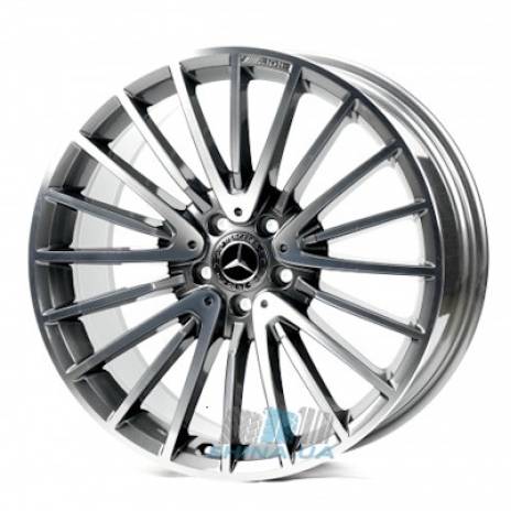 Цена на Диски Replica Mercedes (MR021-018) R20 W9 PCD5x112 ET34 DIA66.6 gun metal machined face