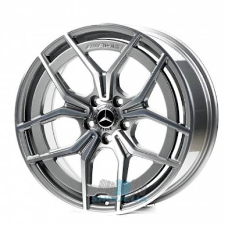 Цена на Диски Replica Mercedes (MR021-028) R19 W9 PCD5x112 ET49 DIA66.6 gun metal machined face