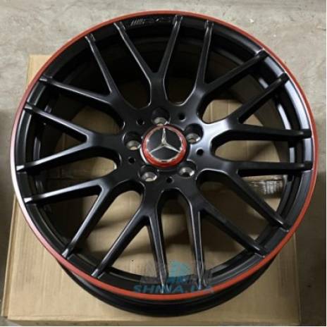 Цена на Диски Replica Mercedes (MR05) R19 W8 PCD5x112 ET48 DIA66.6 MBLR