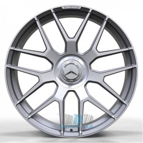 Цена на Диски Replica Mercedes (MR095E) R21 W10 PCD5x112 ET51 DIA66.6 satin graphite machined face