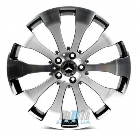 Цена на Диски Replica Mercedes (MR1289) R20 W8.5 PCD5x112 ET62 DIA66.6 gloss black machined face