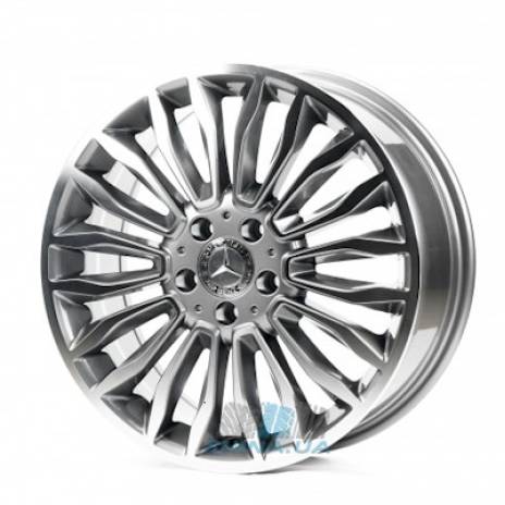 Ціна на Диски Replica Mercedes (MR1490) R18 W7.5 PCD5x112 ET52 DIA66.6 gloss grey machined face