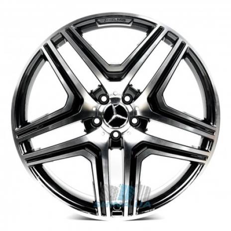 Цена на Диски Replica Mercedes (MR157) R20 W9.5 PCD5x130 ET45 DIA84.1 gun metal machined face