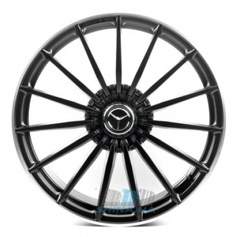 Ціна на Диски Replica Mercedes (MR2303139) R22 W10 PCD5x112 ET45 DIA66.6 satin black lip polished