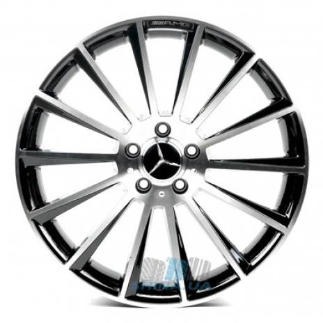 Цена на Диски Replica Mercedes (MR236) R18 W8 PCD5x112 ET45 DIA66.6 gloss black machined face