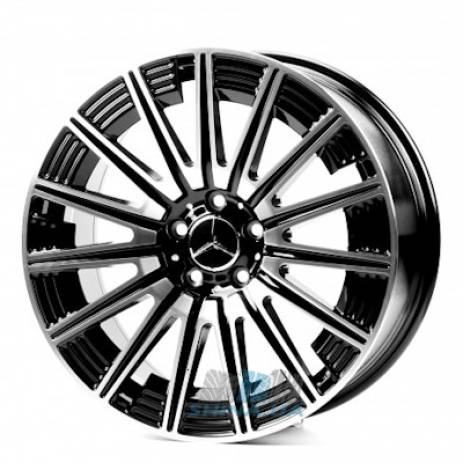 Цена на Диски Replica Mercedes (MR3176) R19 W8.5 PCD5x112 ET36 DIA66.6 black machined face