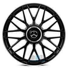 Цена на Replica Mercedes (MR413) R21 W10 PCD5x112 ET48 DIA66.6 matt black lip polished