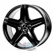 Цена на Replica Mercedes (MR5126) R21 W10 PCD5x112 ET46 DIA66.6 satin black machined lip