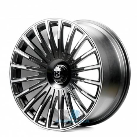 Ціна на Диски Replica Mercedes (MR5211) R23 W11 PCD5x130 ET25 DIA84.1 satin black machined face