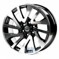 Цена на Replica Nissan (NS1145) R17 W7.5 PCD6x114.3 ET25 DIA66.1 gloss black machined face