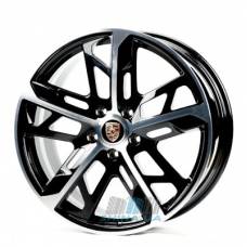 Ціна на Replica Porsche (PR1962) R21 W11.5 PCD5x130 ET60 DIA71.6 black machined face