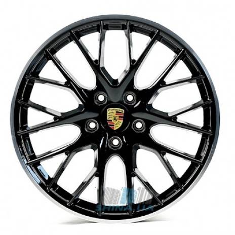 Цена на Диски Replica Porsche (PR3083) R21 W9.5 PCD5x130 ET61 DIA71.6 gloss black machined lip