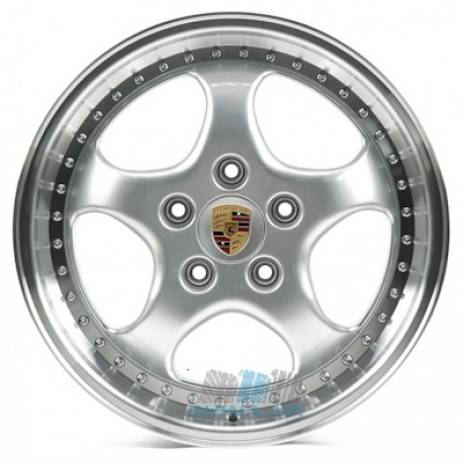 Цена на Диски Replica Porsche (PR495) R18 W9.5 PCD5x130 ET47 DIA71.6 silver lip polished