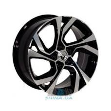 Ціна на Replica Renault (RN5229) R17 W7.5 PCD5x114.3 ET40 DIA73.1 black machined face