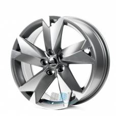 Цена на Replica Skoda (SK5625) R18 W7.5 PCD5x112 ET43 DIA57.1 satin grey machined face