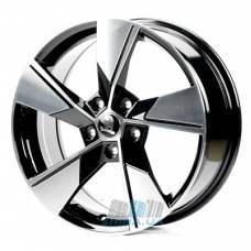 Цена на Replica Skoda (SK5626) R17 W7 PCD5x112 ET45 DIA57.1 gloss black machined face
