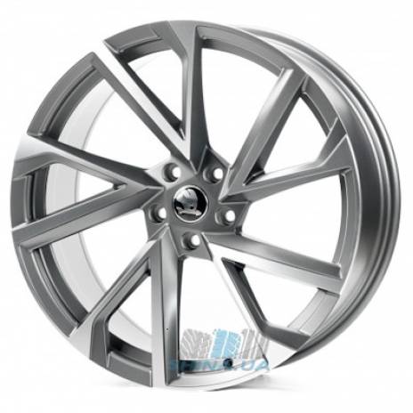Цена на Диски Replica Skoda (SK5635) R20 W8.5 PCD5x112 ET38 DIA57.1 satin grey machined face