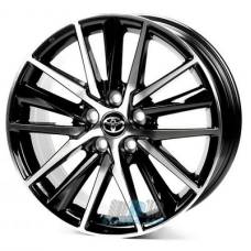 Цена на Replica Toyota (TY1638) R18 W8 PCD5x114.3 ET50 DIA60.1 gloss black machined face