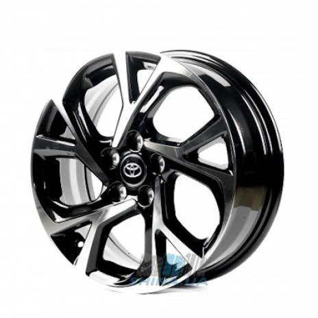 Ціна на Диски Replica Toyota (TY690) R17 W6.5 PCD5x114.3 ET45 DIA60.1 black machined face