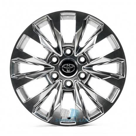 Цена на Диски Replica Toyota (TY880) R18 W8 PCD6x139.7 ET25 DIA106.1 black machined face