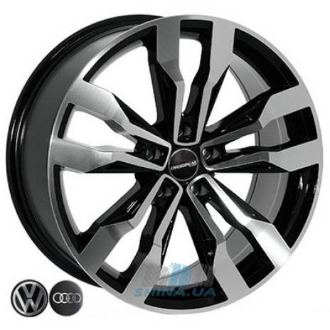 Цена на Диски Replica Volkswagen (BK5333) R18 W8 PCD5x112 ET30 DIA66.6 BP