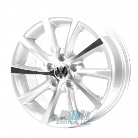 Цена на Диски Replica Volkswagen (VV206) R16 W7 PCD5x112 ET45 DIA57.1 silver machined face