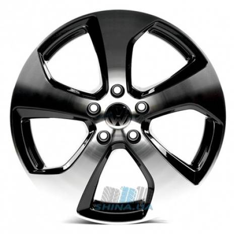 Цена на Диски Replica Volkswagen (VV989) R16 W7 PCD5x112 ET45 DIA57.1 gloss grey machined face