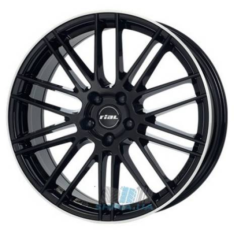 Ціна на Диски Rial Kibo R20 W8.5 PCD5x112 ET36 DIA70.1 diamond black lip polished