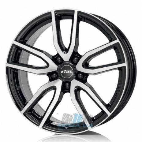 Цена на Диски Rial Torino R18 W8 PCD5x114.3 ET35 DIA70.1 diamond black front polished
