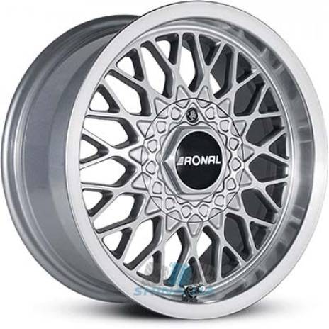 Цена на Диски Ronal LS R15 W7.5 PCD4x100 ET25 DIA57.1 silver front diamond cut