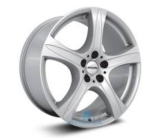 Ronal R55 R19 W9 PCD5x120 ET43 DIA72.6 crystal silver
