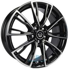 Цена на WSP Italy Audi (WD006) Lugano R17 W7.5 PCD5x112 ET38 DIA66.6 gloss black polished