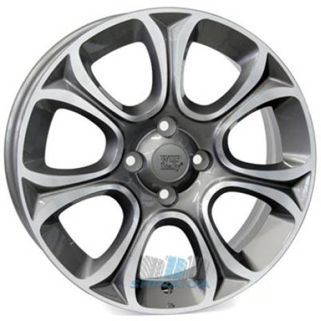 Цена на Диски WSP Italy Fiat (W163) Evo R16 W6 PCD4x100 ET45 DIA56.6 anthracite polished