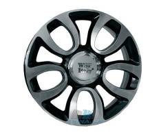 WSP Italy Fiat (W167) Ercolano R17 W7 PCD5x98 ET41 DIA58.1 gloss black polished