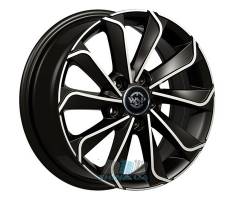 WSP Italy Kia (WD003) Corinto R16 W6.5 PCD5x114.3 ET48 DIA67.1 gloss black polished