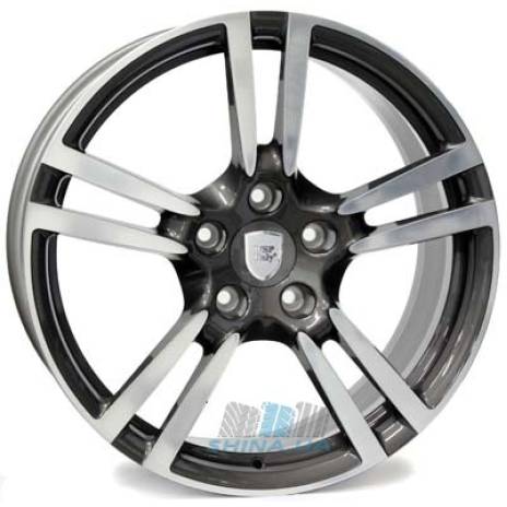 Цена на Диски WSP Italy Porsche (W1054) Saturn R21 W9.5 PCD5x130 ET53 DIA71.6 anthracite polished