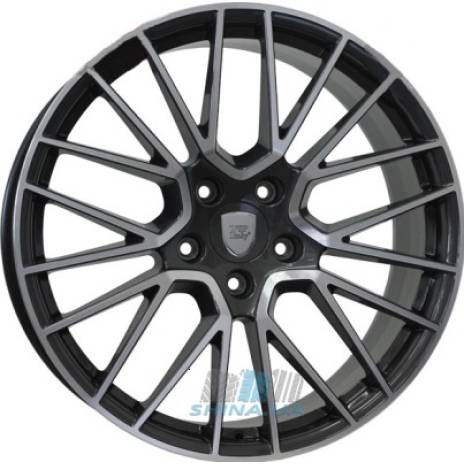 Цена на Диски WSP Italy Porsche (W1058) Okinawa R21 W9.5 PCD5x130 ET46 DIA71.6 gloss black
